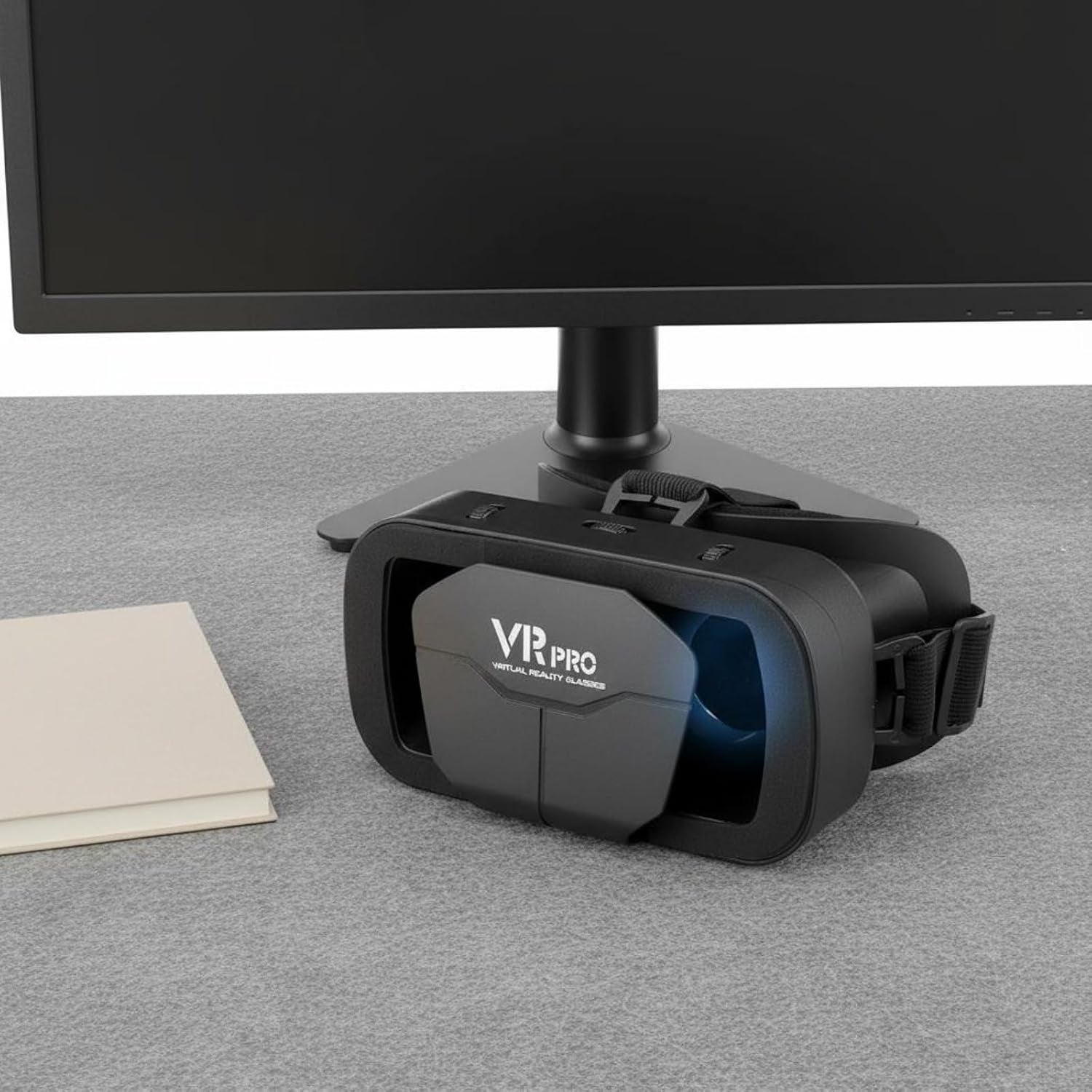 3D VR Box Headset – Adjustable Lenses for Comfortable VR Experience