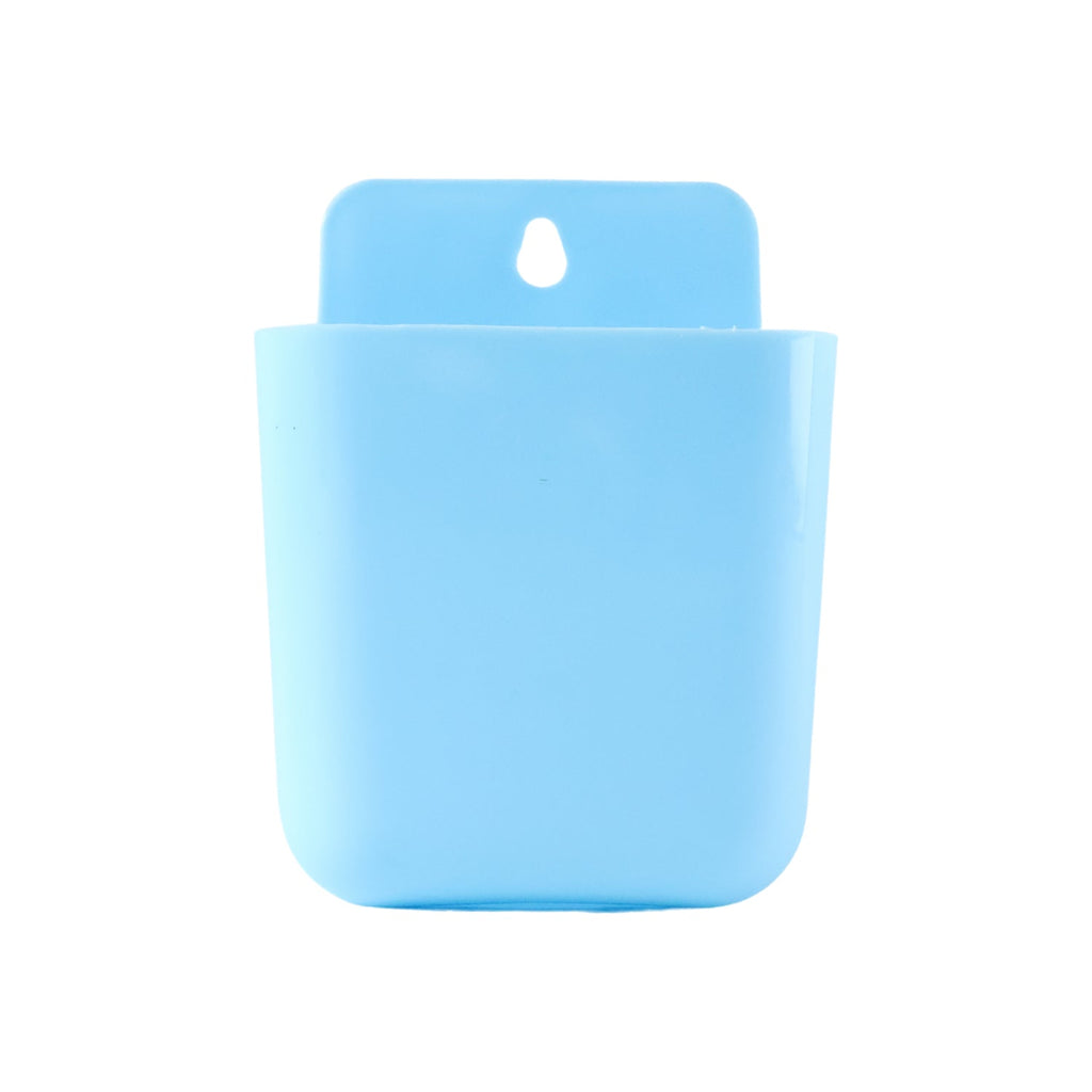 Wall Mounted Storage Pocket – Durable Plastic Organizer for Home