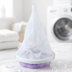 Hair catcher washing machine use
