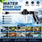 Water spray gun white bg