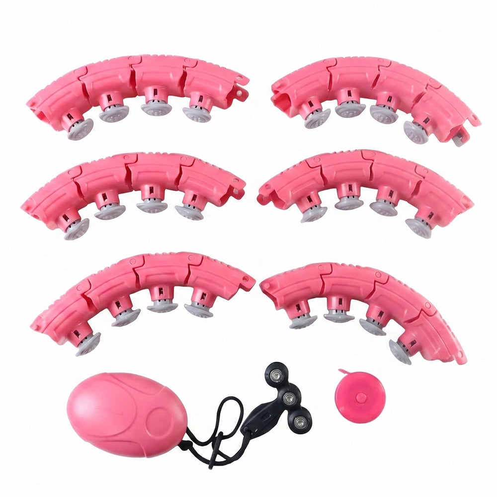 Waist slimming hula hoop with massage ball for shaping