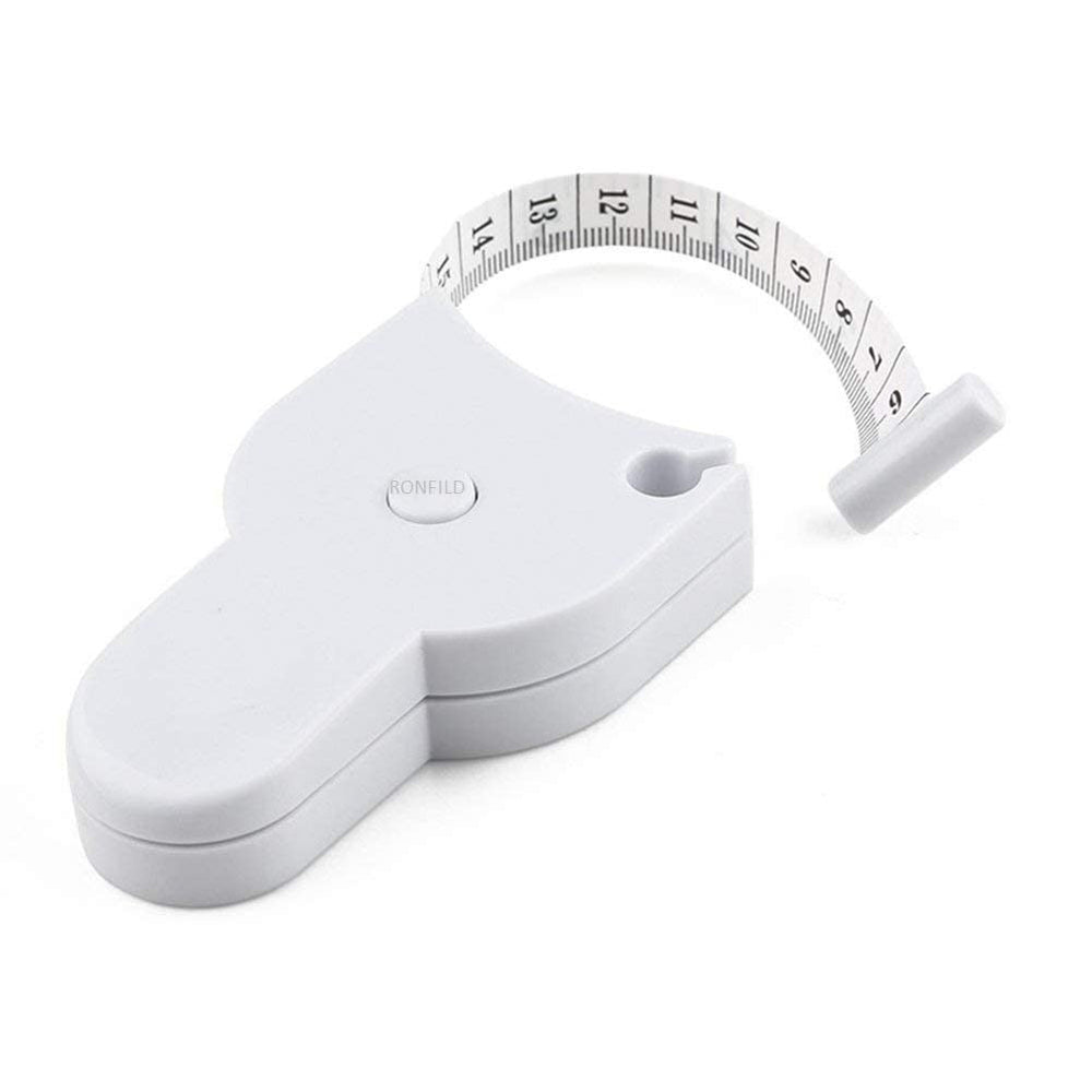 Lifestyle shot of the measuring tape used for daily fitness tracking.