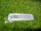 Full view of the clear remote pouch cover, highlighting its protective finish.