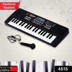 Little Learners kids musical keyboard with included microphone.