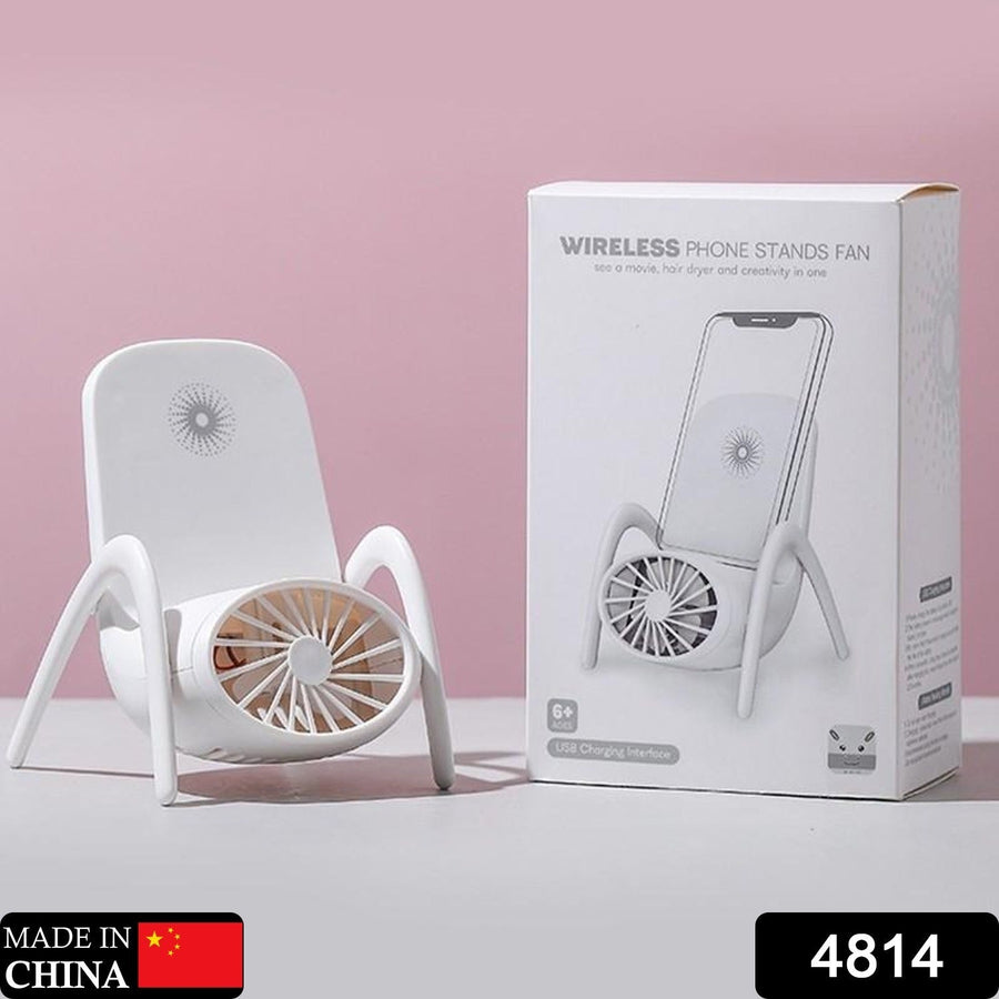 Portable Phone Holder Fan – Handheld & Multi-Function | VoltDesk