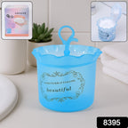 White Micro Bubble Foaming Cleanser Cup in use creating rich facial foam