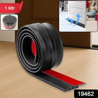 Multi-purpose silicone door bottom seal strip for noise reduction and insulation