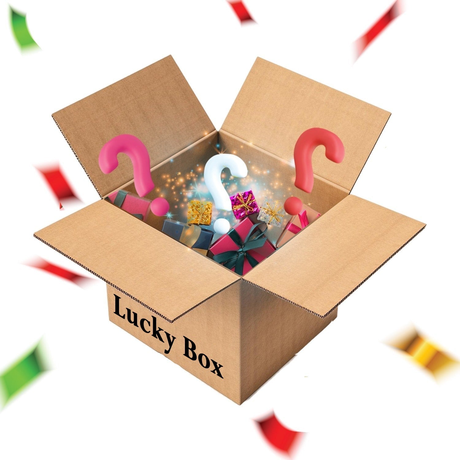Premium Lucky Box with assorted surprise products inside