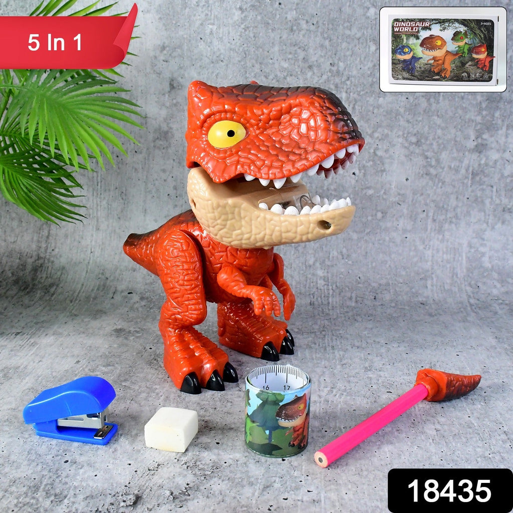 Fun dinosaur shaped stationery set making school supplies enjoyable for kids