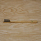 Soft Bamboo Toothbrush, Biodegradable Wooden Toothbrush with Soft Bristles (1 Pc)