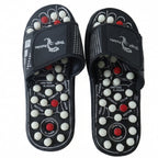 Wellness reflexology massager slippers to relieve tired feet