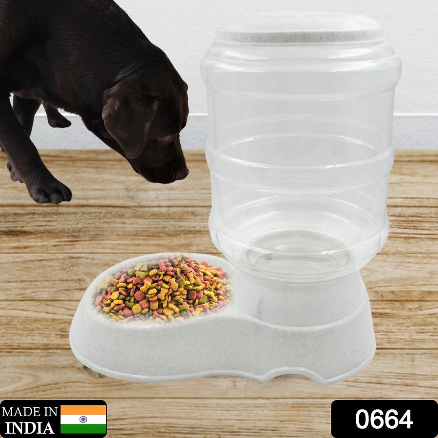 Automatic Pet Food Dispenser – Gravity Self-Feeder | Waggy Tales