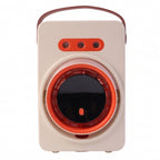 Compact air cooling fan suitable for portable use