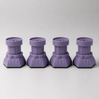 Furniture leg levelers with easy twist adjustment for wobble fixing