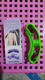 Compact and lightweight grocery bag holder for daily use.