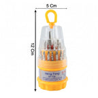 Compact precision tool kit for DIY electronics fixes