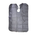 Sleek black professional hair cutting cape