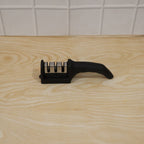3 Stage Manual Knife Sharpener Tool for Steel and Ceramic Knives Kitchen (1 Pc) view 9