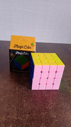 Multiple views of the 4x4 Magic Speed Cube puzzle toy