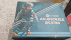 Quad roller skates for kids designed for outdoor sports and fun