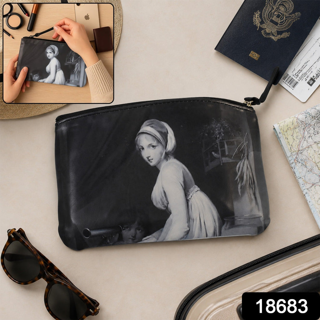 Travel Pouch Portable Storage Bag Compact Organizer for Accessories (1 Pc)