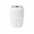 Mini garlic chopper on white background