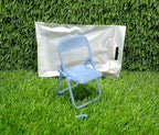 Chair mobile stand featuring an ergonomic design for maximum user comfort.