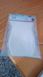 Transparent flat food storage bags used for organizing snacks and sweets