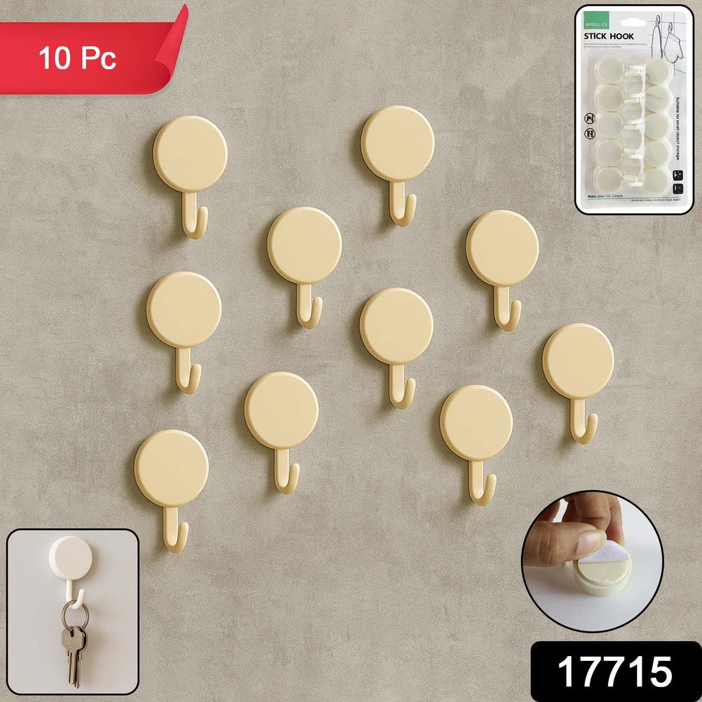 Close-up of utility hooks holding keys and cables securely