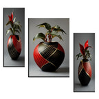 Stylish MDF floral art for living space