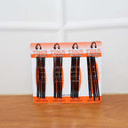 Various black hair bobby pins for everyday hairstyling