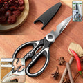 Multi-Function Kitchen Scissor with bottle opener on a clean white background.