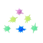 Spiky washing and drying helper balls for pet hair and lint removal
