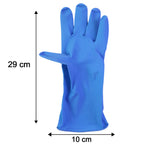Size guide for large waterproof gloves