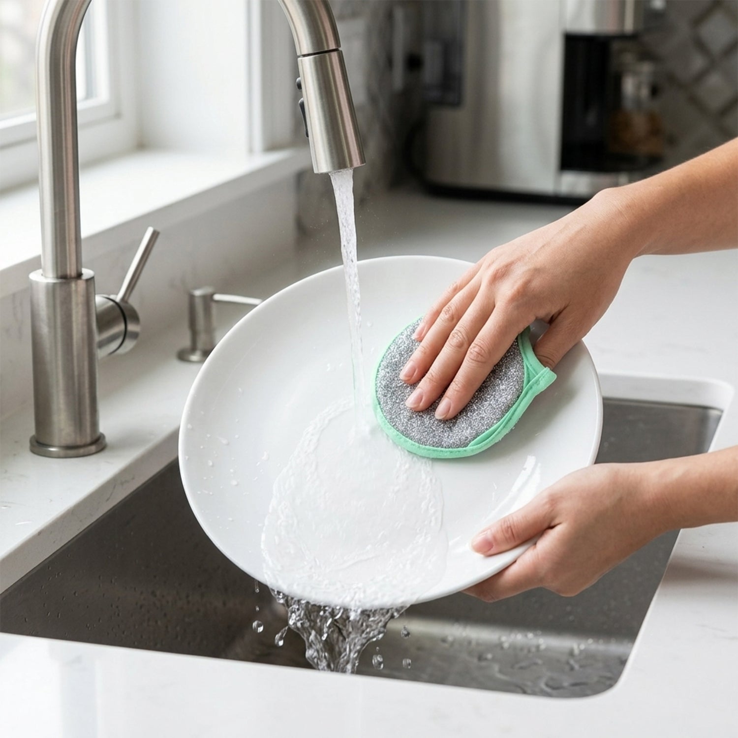Kitchen Cleaning Set – 6-in-1 Stainless Steel Scrubber
