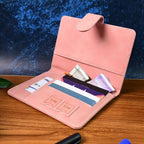 Compact and lightweight travel passport holder wallet for easy portability