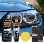 Alternative angle of scratch removal wax for car paint repair
