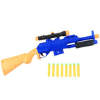 Air pressure soft foam bullet gun perfect for indoor and outdoor games