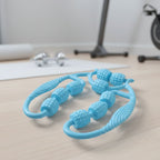 Massage roller providing targeted relief to leg muscles