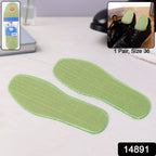 Durable stitched shoe pads for foot support in Size 36 footwear