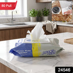 80 sheet kitchen wipes for cutting through grease and oil