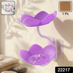 The wall mounted double layer soap dish holder shown in its product packaging.