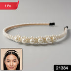 Stylish pearl headband suitable for daily wear and parties