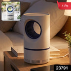 White cylindrical USB powered insect trap for home and office.