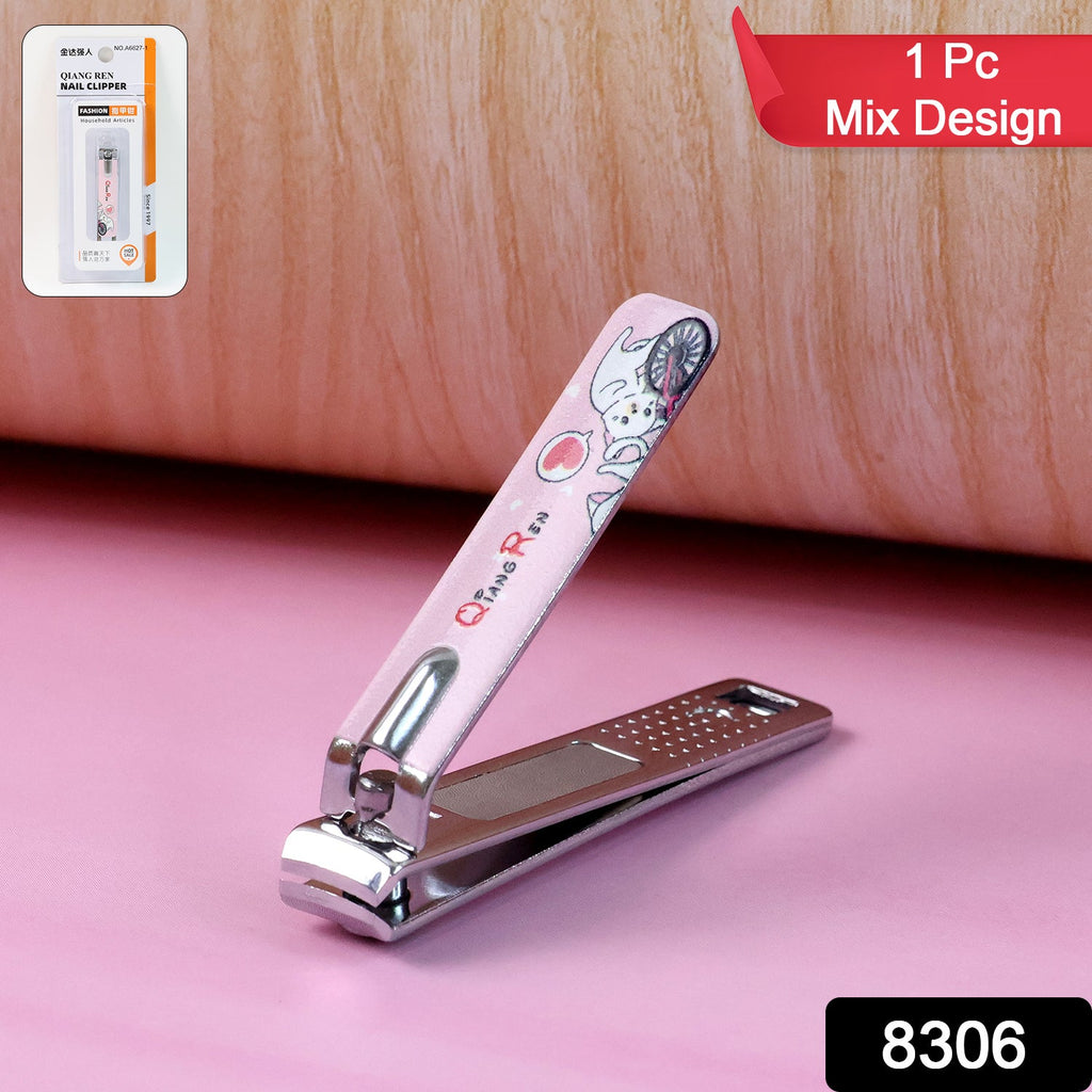 Close-up of sharp blades on nail clipper