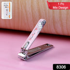 Close-up of sharp blades on nail clipper