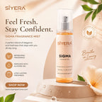 Design of Sigma body spray bottle for everyday use