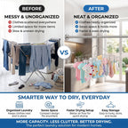 Multi clip laundry hanger for socks, underwear and baby clothes
