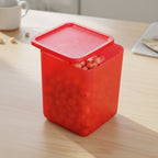 Durable household storage container with airtight secure lid