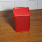 Reusable plastic storage container for home and kitchen use
